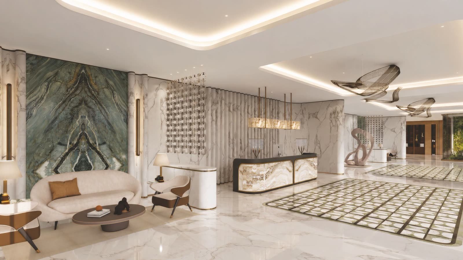 Yoo One arrival lobby